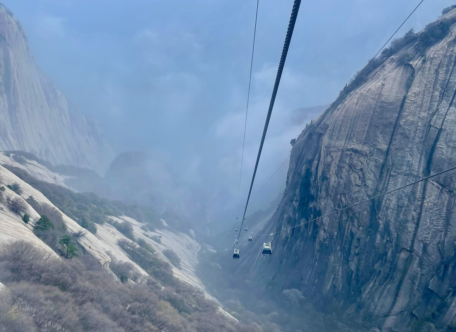 Sfeerafbeelding China Huashan Kabelbaan